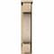 Ekena Millwork Newport Rough Sawn Corbel w/Backplate, Douglas Fir, 6"W x 12"D x 28"H COR06X12X28NEW01RDF - alternate 3